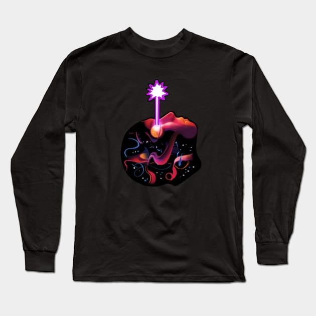 visionary Long Sleeve T-Shirt by Lambdog comics!